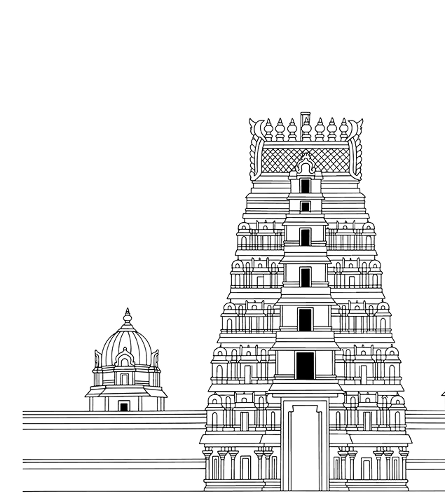 Temple Right Pattern